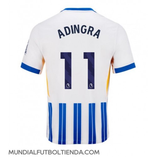Camiseta Brighton Simon Adingra #11 Primera Equipación Replica 2024-25 mangas cortas